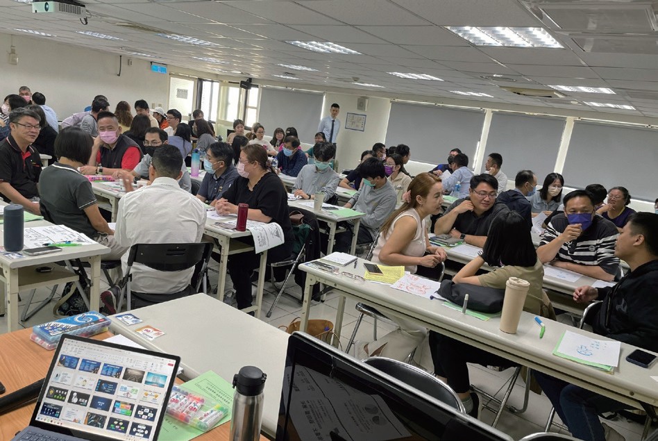 經濟部中小企業發展講習座談課程現場