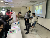 急救人員訓練包紮與傷患處理實作